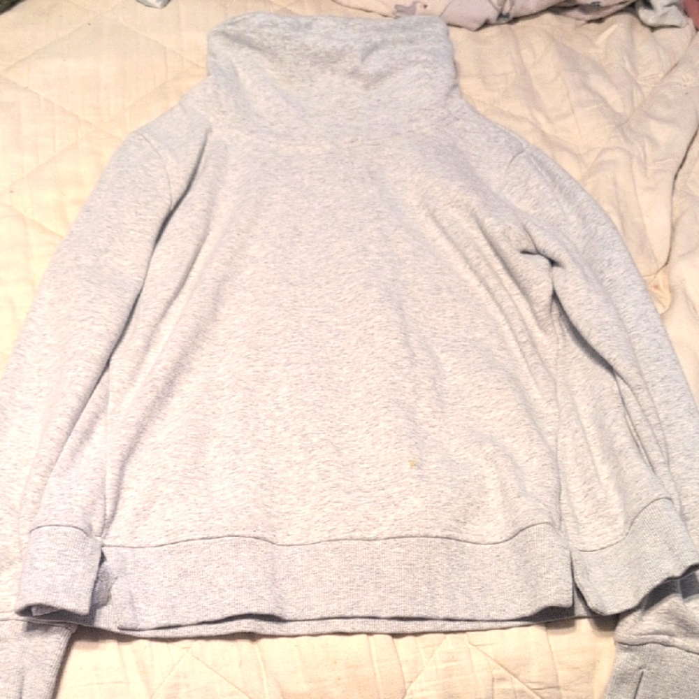90 Degree By Reflex Light Gray Hoodie EUC